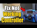 Fix PS4 Controller Not Working or Connecting EASY fix in 3 Minutes 2025