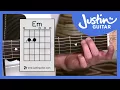 E Minor Chord Em - Stage 2 Guitar Lesson