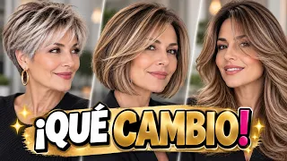 🔥 ¡Estos CORTES de CABELLO hacen la DIFERENCIA! 😍 ADIÓS al mismo Look de siempre ¡TE SORPRENDERÁN! 😱