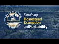 Explaining Homestead Exemption Portability Miami-Dade Property Appraiser Webinar