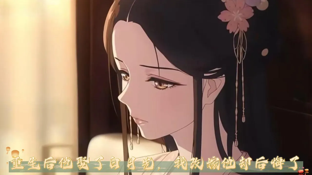 重生后他娶了白月光,我改嫁他却后悔了 重生后我等着前世的夫君来娶我,没想到他娶了前世的白月光。他说这一世他想换一种活法