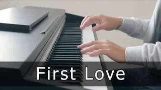 utada hikaru first love piano version by riyandi kusuma 