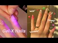 HOW TO DO GEL-X NAILS SPRING NAILS