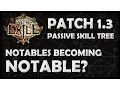Path of Exile 1 3 Passive Skill Tree Notables Becoming Notable - New Builds Flavor