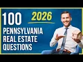 Pennsylvania Real Estate Exam 2026 100 Questions with Explained Answers