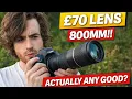Is the Cheapest 800mm Lens on Amazon Actually Any Good