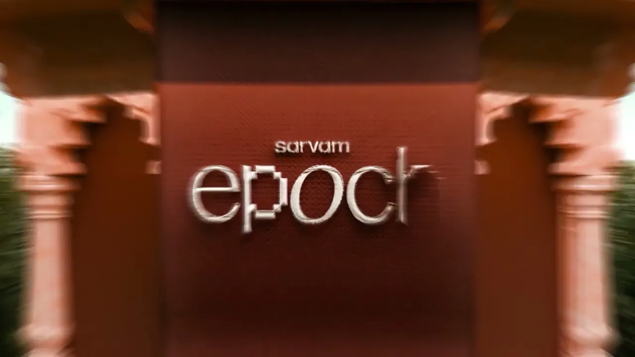 Sarvam Epoch event teaser