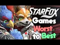 Ranking Every Star Fox Game