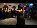 Naro y Concha bailando Tango