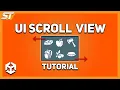 Inventory Scroll View in Unity -