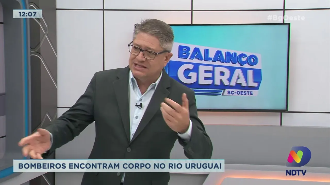 Bombeiros encontram corpo no Rio Uruguai