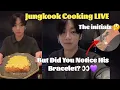 Download Lagu Jungkook Cooking LIVE But Did You Notice His Bracelet? 👀💜