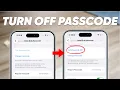 How To Fix Turn Passcode Off Button Is Greyed Out On iPhone 2026