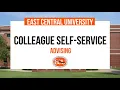 Colleague Self Service - Advisor Tutorial