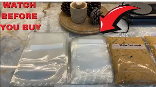 Wevac 6 x10 8 x12 300 Count Food Vacuum Sealer Bags Keeper PreCut Quart Ideal for Food