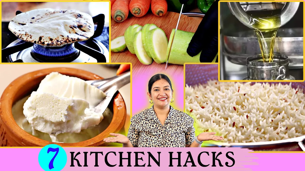 7 MISTAKES to AVOID in COOKING You Must Try - KITCHEN Hacks & Tricks   CookWithNisha