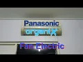 Lagu KIPAS Angin model AC Panasonic organiX Fan Electric serial CS-C7DKJ 3/4Pk