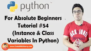Instance Class Variables Python Tutorials For Absolute Beginners In Hindi