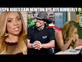 BREAKING Kimberly Martin Breaksdown After Cam Newton Hired BY ESPN After She Dissed Him Live OnESPN