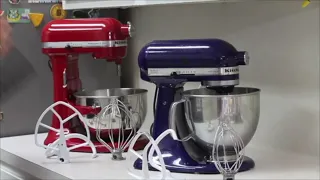 Difference Between the Artisan and the 5 Plus Professional KitchenAid stand mixers