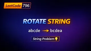 LeetCode 796 Rotate String Easy Golang
