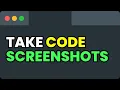 How to Take Code Screenshots Source Code to Image Code to Image Converter