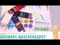The Best Watercolors from Walmart - Royal Langnickel Essentials Folding Palette