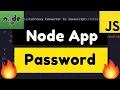 Node js Unique and Strong Password Generator Library NiceWare Full Example 2020