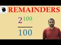 Remainder by 100 Remainder Problem BrushMyQuant