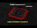 STM8S TUTORIAL Timer Interrupt Explained STVD Cosmic Compiler Timer calculation PART-4 2 TAMIL