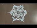Download Lagu Simple rangoli design  | easy rangoli design with dots | sopi rangoli with spot |