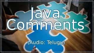 Java comments Single line comment Multi lines comment in Telugu Java in Telugu