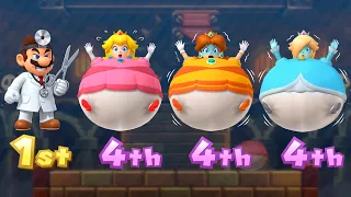 【マリオパーティシリーズ】1対3ミニゲーム全部！ドクターマリオ VS ピーチ＆デイジー＆ロゼッタ 4K UHD