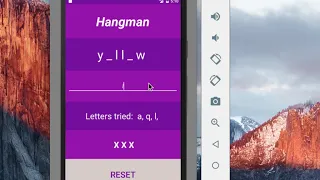 Java - Setting up the project Hangman Android App