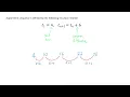 Arithmetic Sequence - Recursion Relation