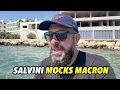 Download Lagu Salvini mocks Macron plan. US, ERAM missiles to Ukraine. Nord Stream picnic. Merz economy trouble