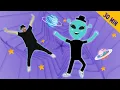 Download Lagu Warm Up, Red Green, Move it + More! 👽🦈 Dance Compilation | DJ Raphi | Songs for Kids