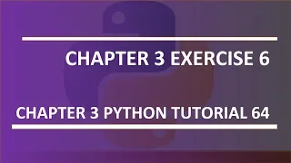Exercise 6 modify number guessing game Python tutorial 64