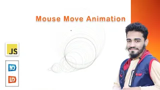 How to Make Mouse Move Animation Using HTML5 CSS3 and JavaScript With Source Code