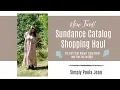 Fashion Friday - Sundance Catalog Fall Fashion Haul Part 1