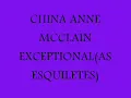 CHINA ANNE MCCLAIN EXCEPTIONAL (AS ESQUILETES)