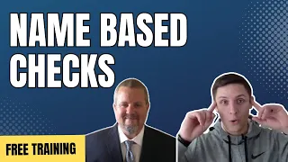 Start A Background Check Business A Name Based Training