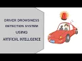Driver Drowsiness Detection Using Computer Vision - Driver Fatigue Detection Using Computer Vision