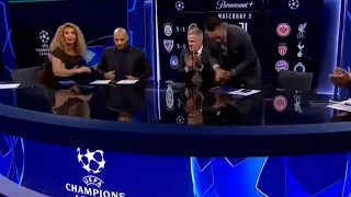CBS soccer host Kate Scott suffers wardrobe malfunction on live TV