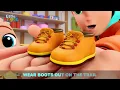 Play Outside Boo Boo Song with Baby John | Little Angel And Friends Kid Songs - Little Angel