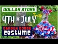 Doller Tree DIY Garden Goose 4th of July Costume 2021