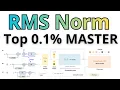 Master RMSNorm From Scratch - Step by Step Tutorial