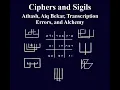 Ciphers and Sigils - Atbash