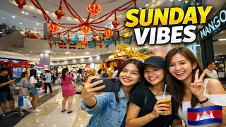 AEON Mall Phnom Penh Lively Sunday Vibes Weekend Life in Cambodia