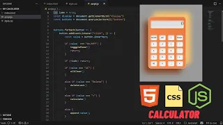 Calculator App Using HTML CSS JavaScript Beginner Project Tutorial 2026